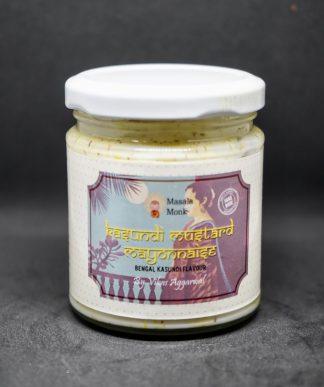 Eggless Kasundi Mustard Mayonnaise by Masala Monk.