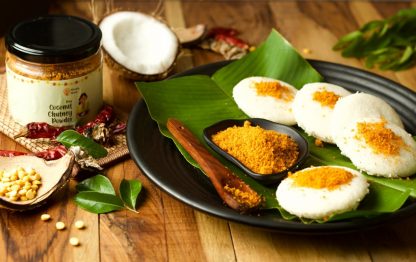 Dry Coconut Chutney Masala Monk