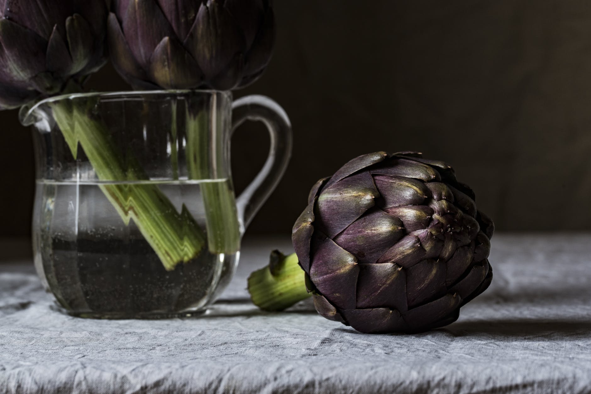 purple artichoke